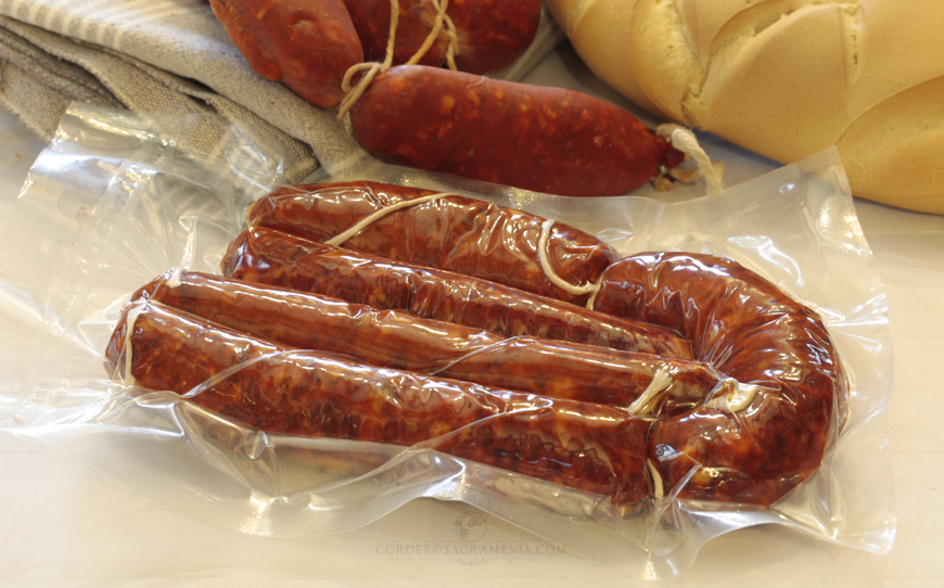 Chorizo Fresco (UNA RISTRA envasada al vacío) Chorizo Fresco (UNA RISTRA envasada al vacío)